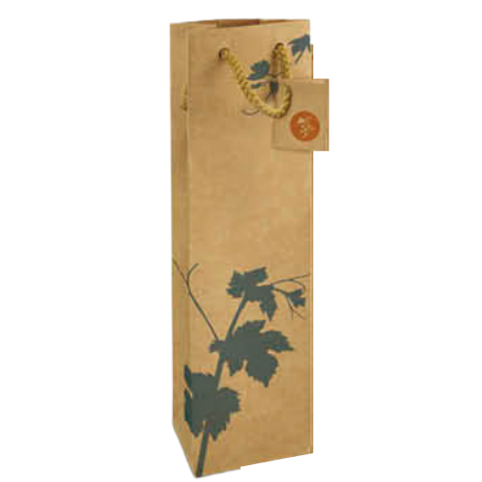 Sac Kraft Feuilles de vignes