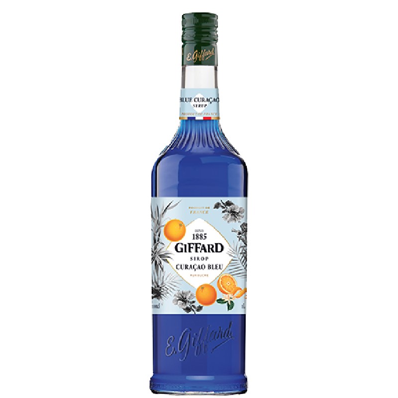 Sirop de Curaçao bleu